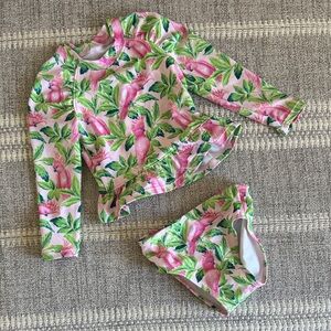 Janie and Jack swimsuit set - 18-24 mos
